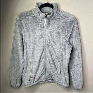 The North Face Women’s Osito Full Zip Jacket Grey Fleece Size Medium